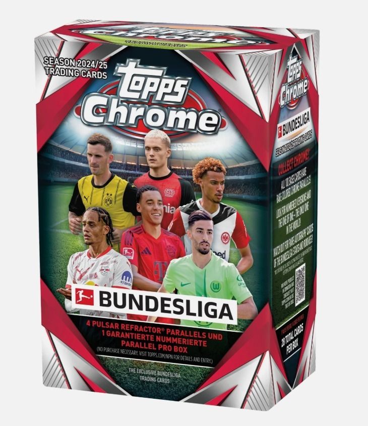 Topps Chrome Bundesliga 24/25 Value Box